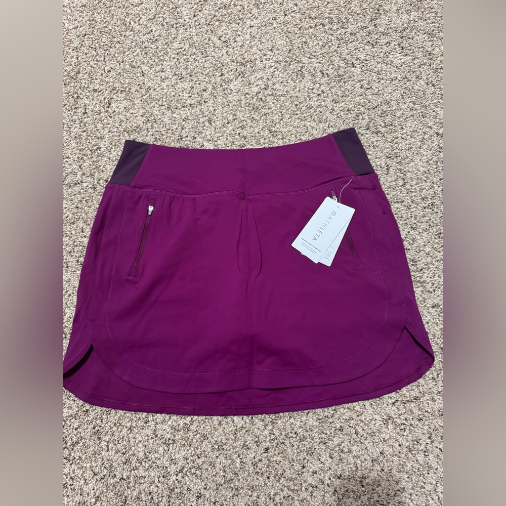 Athleta Plum Purple Golf Performance Skort